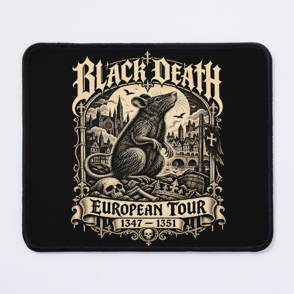 Item preview, Black Death European Tour Woodcut designed and sold by nasr-say.