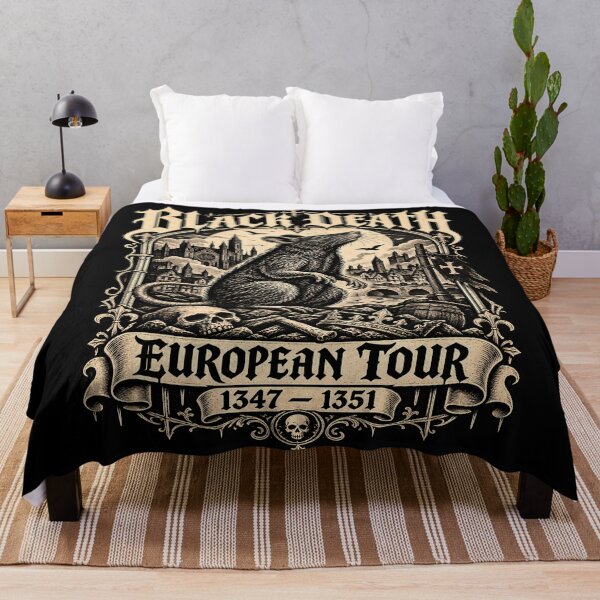 Item preview, Black Death European Tour Woodcut designed and sold by nasr-say.