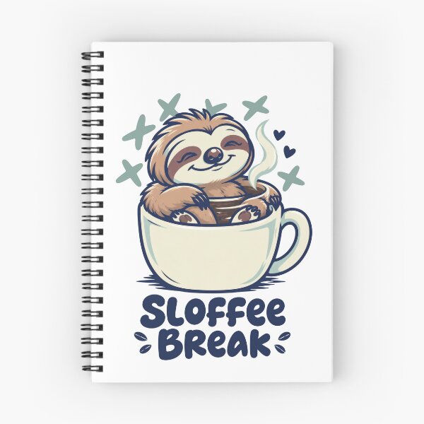 Item preview, Sloffee Break Cute Sloth Coffee Lover designed and sold by ShirtWreck.