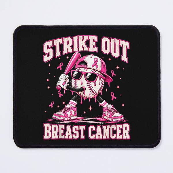 Item preview, Strike Out Breast Cancer Baseball Drip for Boys Youth designed and sold by ArtByimamS.