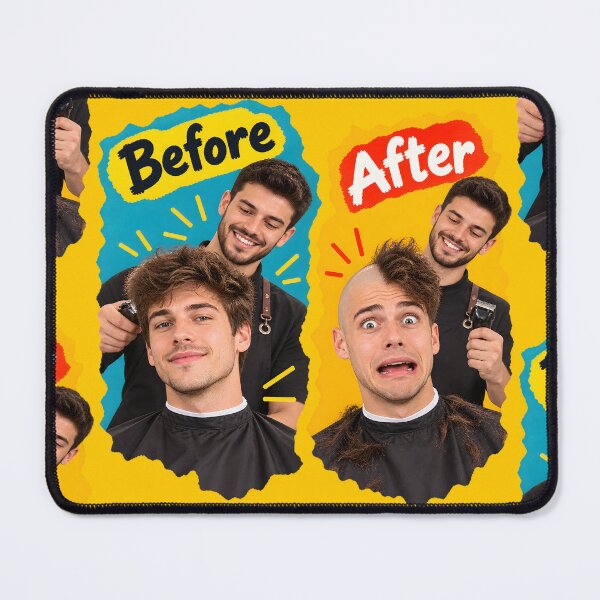 Item preview, WHEN THE BARBER GETS CREATIVE designed and sold by studioabstract.