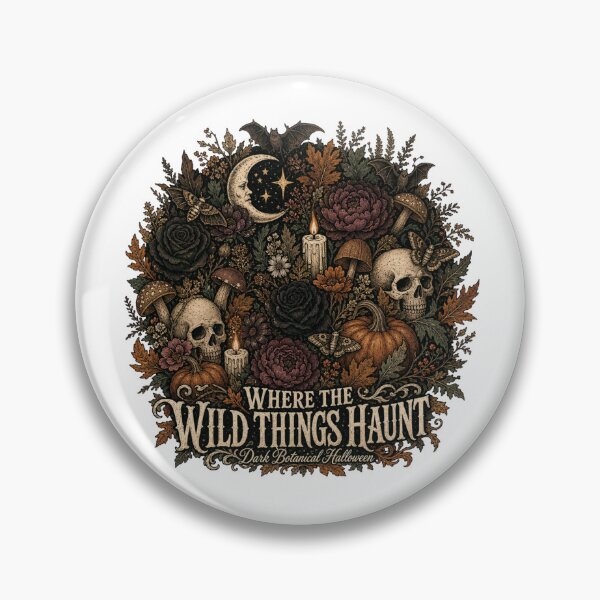 Item preview, Where The Wild Things Haunt Dark Botanical Art designed and sold by SedaMythica.