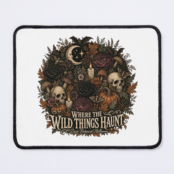 Item preview, Where The Wild Things Haunt Dark Botanical Art designed and sold by SedaMythica.