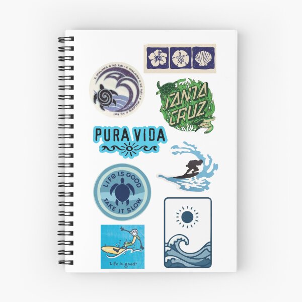 Item preview, Cool summer surfer sticker pack designed and sold by bellasaint.