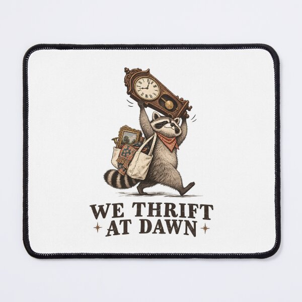 Item preview, We Thrift At Dawn Raccoon designed and sold by a-turner-paint.