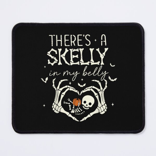 Item preview, There's A Skelly in My Belly Funny Halloween Pregnancy Women designed and sold by Taniyah Gomes.