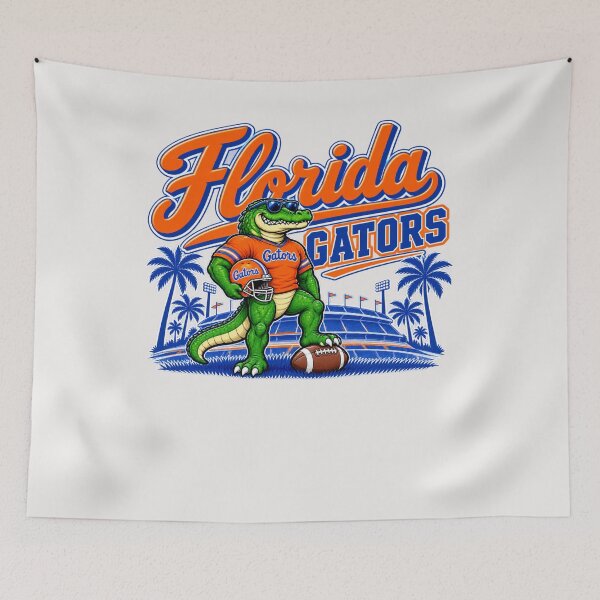 Aperçu de l'œuvre Football américain des Florida Gators créée et vendue par Psychweet.