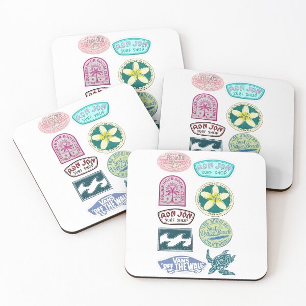 Item preview, Fun Summer Beach Sticker Pack designed and sold by bellasaint.