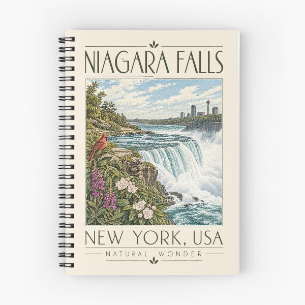 Item preview, Cataratas del Niágara, Nueva York, EE. UU. [Ilustración antigua] designed and sold by elektronen.