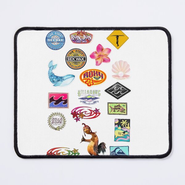 Item preview, Colorful surfer Summer Beach Sticker Pack designed and sold by bellasaint.