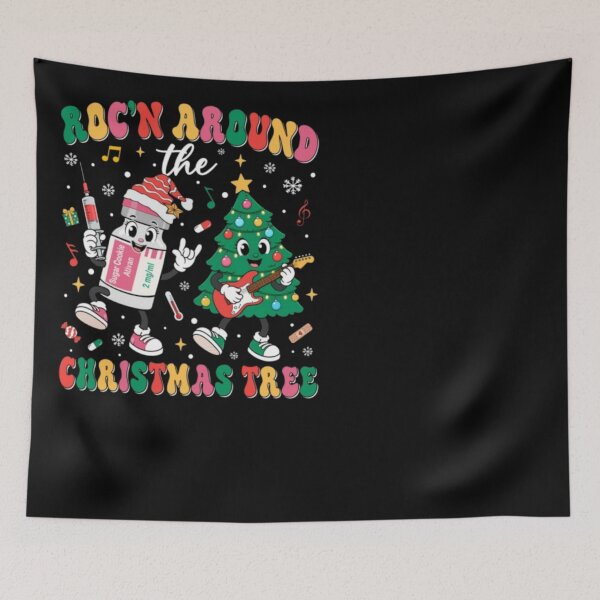 Item preview, Roc’n Around The Christmas Tree Nurse Ativan Holiday Humor designed and sold by ghanagjkiyf.
