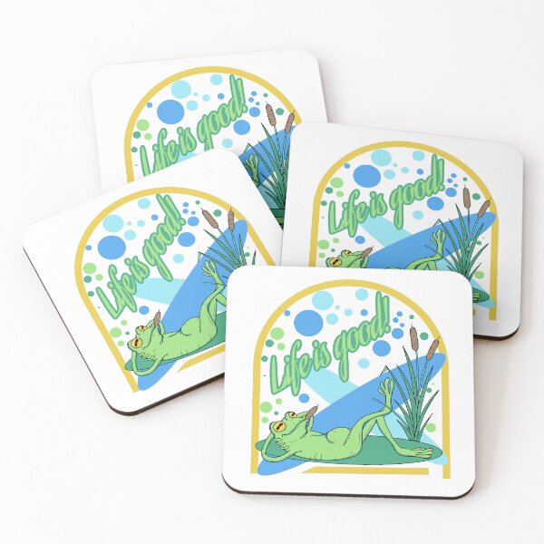 Item preview, CEO Of Chilling Frog | Life is good! designed and sold by DaliMustache.