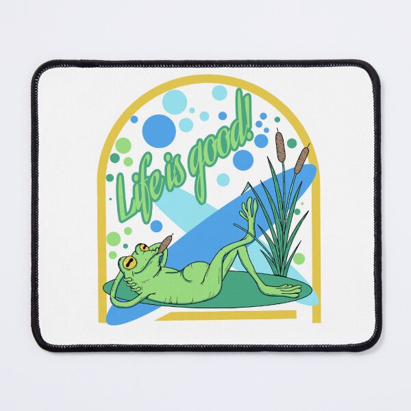 Item preview, CEO Of Chilling Frog | Life is good! designed and sold by DaliMustache.