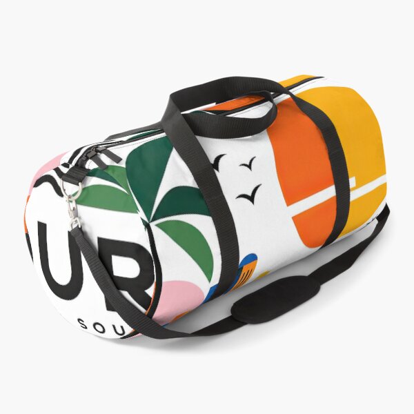 Item preview, Colorful geometric travel poster featuring Durban South Africa designed and sold by ckybe.