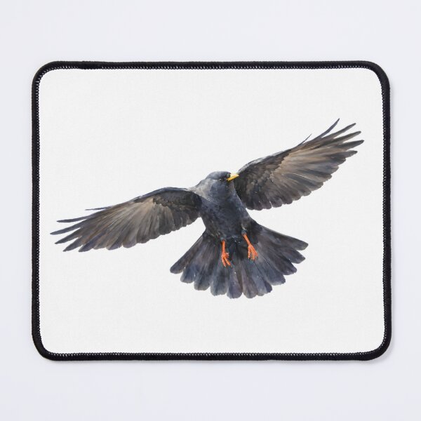 Item preview, Alpine Chough (Pyrrhocorax graculus) designed and sold by HOMETOWN86.