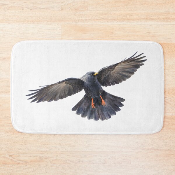 Item preview, Alpine Chough (Pyrrhocorax graculus) designed and sold by HOMETOWN86.