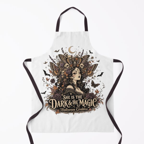 Item preview, Dark and Magic Moth Goddess Gothic Celestial Art designed and sold by SedaMythica.