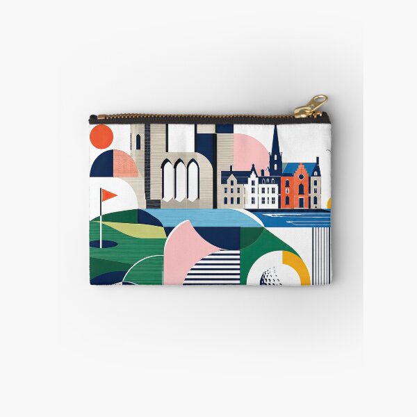 Item preview, Graphic poster of St Andrews, Scotland featuring stylized designed and sold by ckybe.