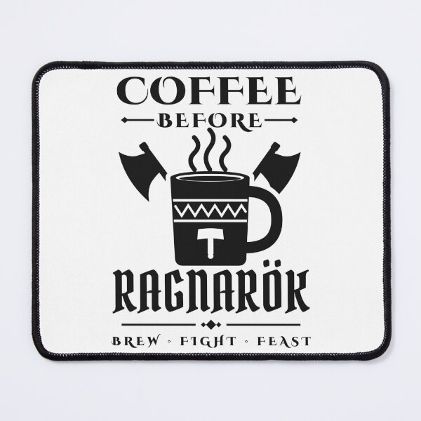 Item preview, Coffee Before Ragnarok - Viking Coffee Lover designed and sold by odinodinasatro.