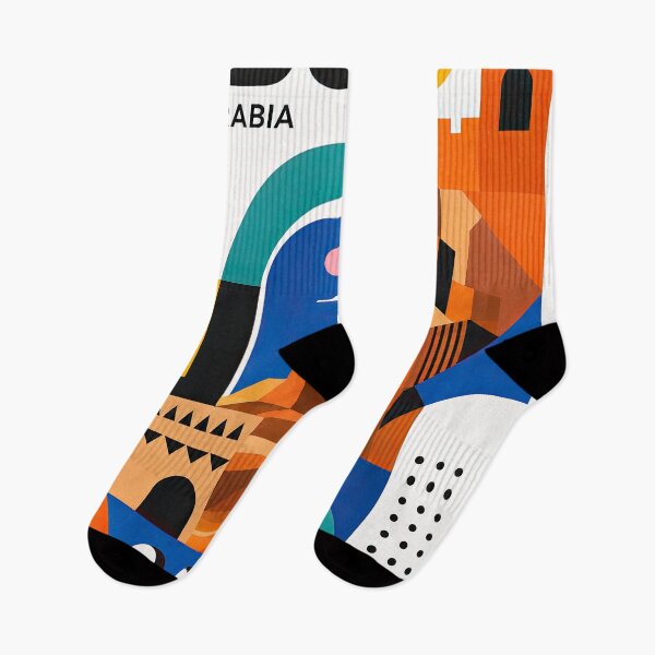 Item preview, Geometric poster illustration of Tabuk, Saudi Arabia, featuring designed and sold by ckybe.