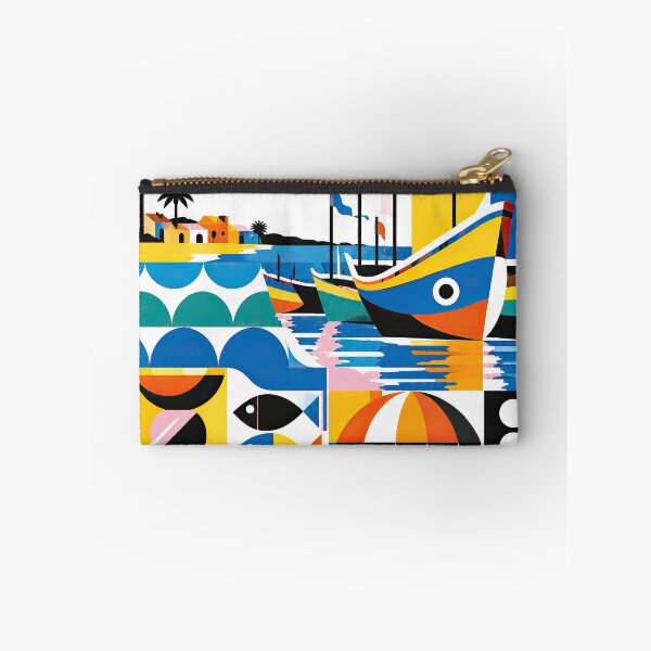 Item preview, Colorful geometric Senegal travel poster featuring a traditional designed and sold by ckybe.