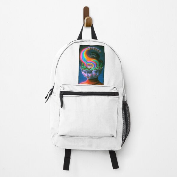 Item preview, The Rainbow Flowing Into A Two-Faced Head's Third Eye designed and sold by MongLongStudio.