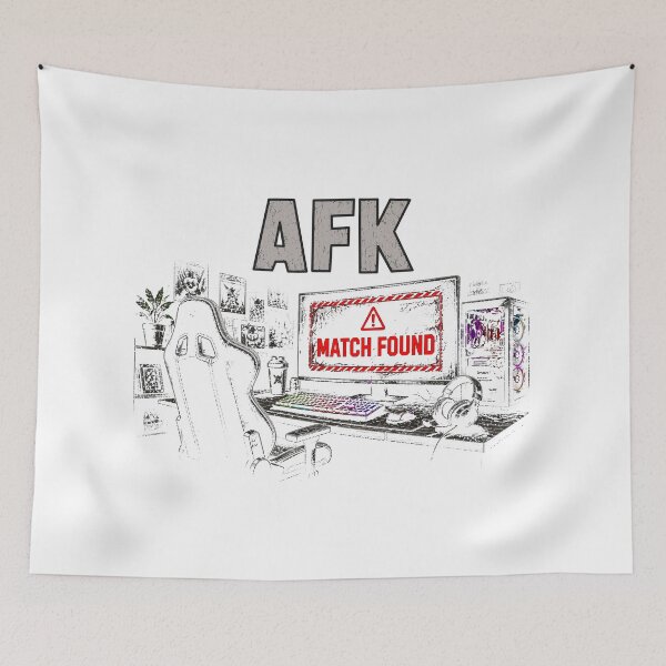 Item preview, AFK Gaming Design | BCM-Collective designed and sold by BCM-Collective.