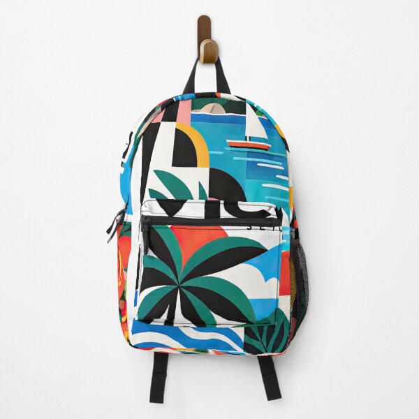 Item preview, Colorful illustrated poster of Victoria Seychelles featuring tro designed and sold by ckybe.