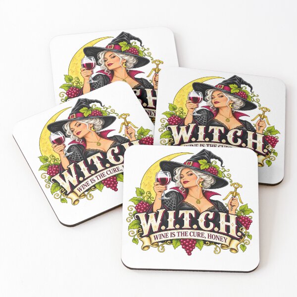 Item preview, Witch Wine Is the Cure Halloween Magic designed and sold by KireVeronica.