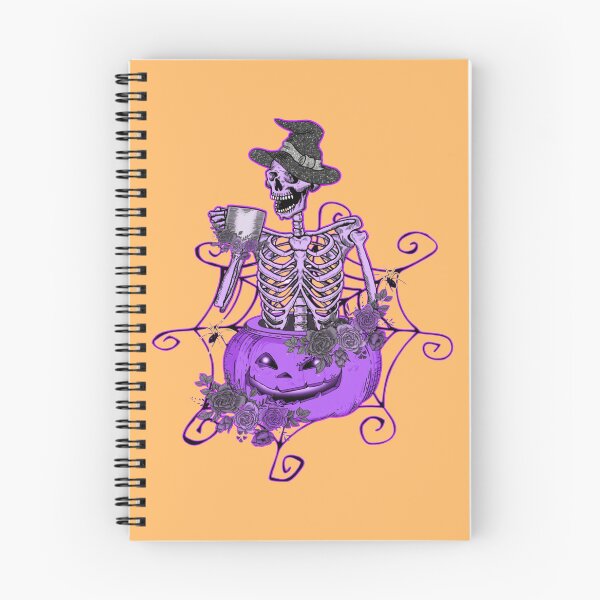 Item preview, Purple Skeleton Witch designed and sold by Tickety Boo.