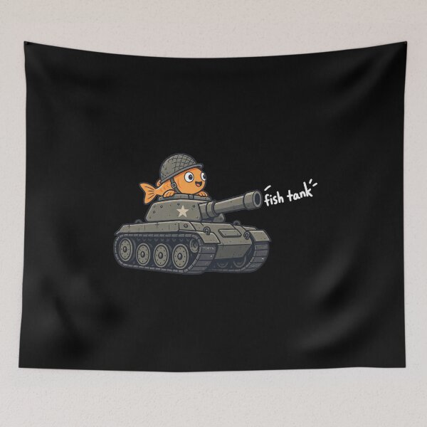 Item preview, Fish Tank Military Aquarium designed and sold by fairmont-press.