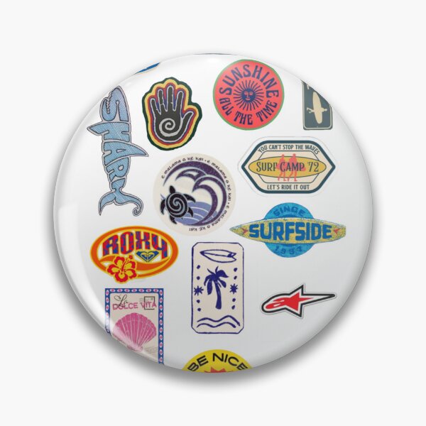 Item preview, Fun cute Surfer Summer Beach Sticker Pack designed and sold by bellasaint.