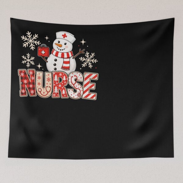 Item preview, Christmas Snowman Nurse Holiday Nursing designed and sold by ghanagjkiyf.