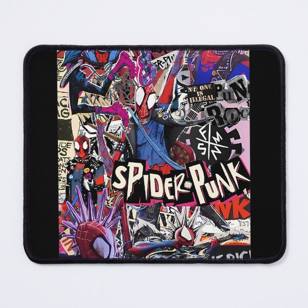 Item preview, Spider-Punk Collage designed and sold by VersatileShopOf.