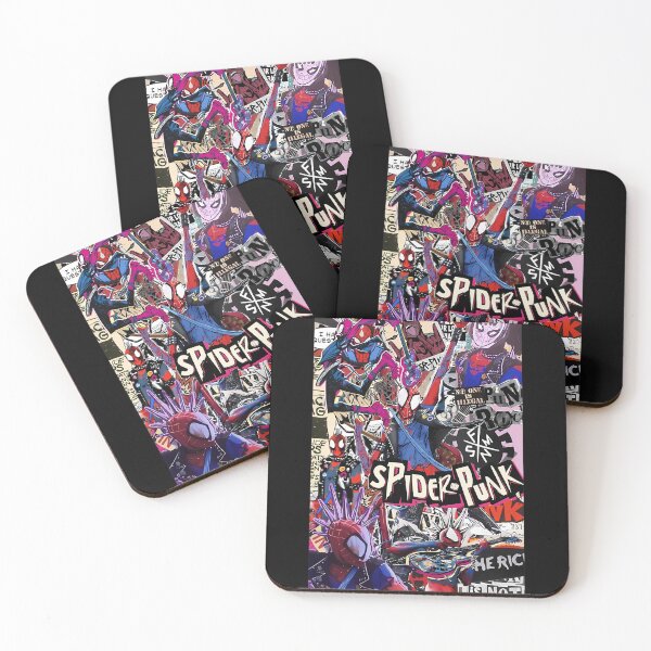 Item preview, Spider-Punk Collage designed and sold by VersatileShopOf.