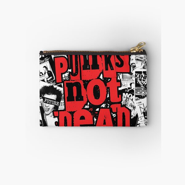 Item preview,  Punk Flyers Collage Punkrock Punks Not Dead Stencil designed and sold by VersatileShopOf.
