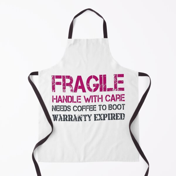 Item preview, Fragile Handle with Care Needs Coffee to Boot designed and sold by SuzanaTArt.