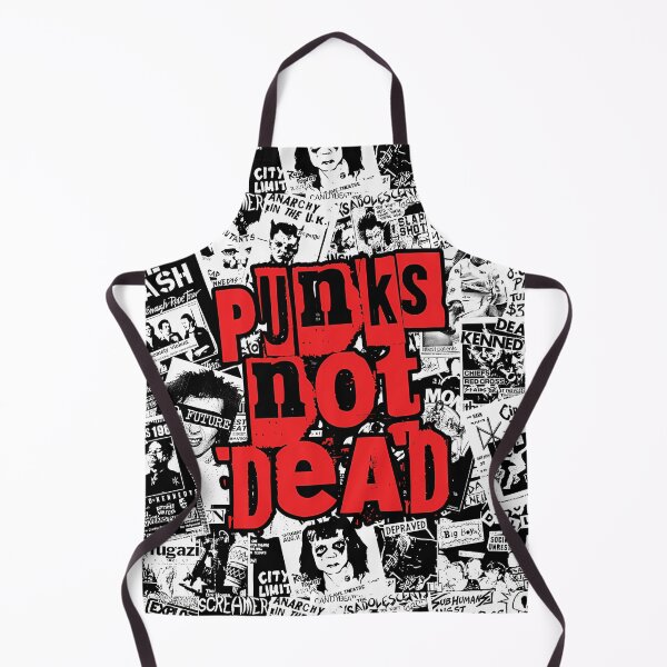 Item preview,  Punk Flyers Collage Punkrock Punks Not Dead Stencil designed and sold by VersatileShopOf.