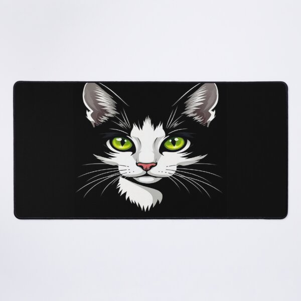 Item preview, Hypnotic Green Eyed Kitten Artwork designed and sold by NivyasArtistry.