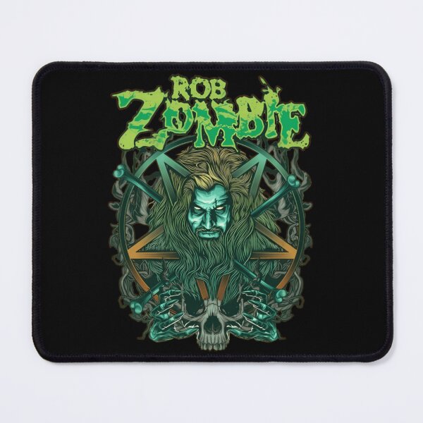 Item preview, Rob Zombie Occult Pentagram Horror Portrait designed and sold by ElliottvkArt.