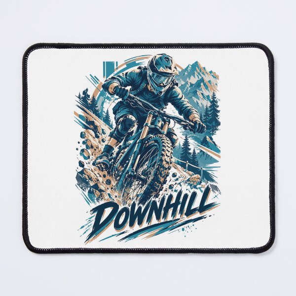 Item preview, Downhill MTB Motivation – Full Throttle Mountain Bike designed and sold by Pineapple-Tree.
