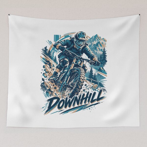 Item preview, Downhill MTB Motivation – Full Throttle Mountain Bike designed and sold by Pineapple-Tree.