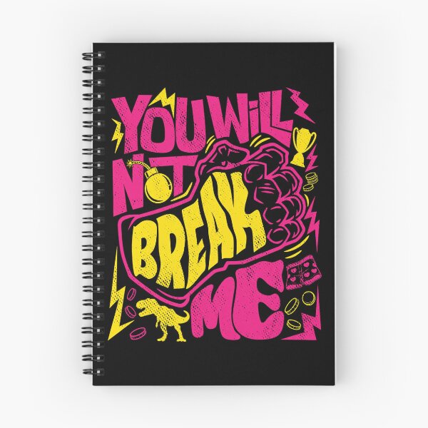 Item preview, You Will Not Break Me Dungeon Crawler Carl Bookish designed and sold by Loopa-Art.