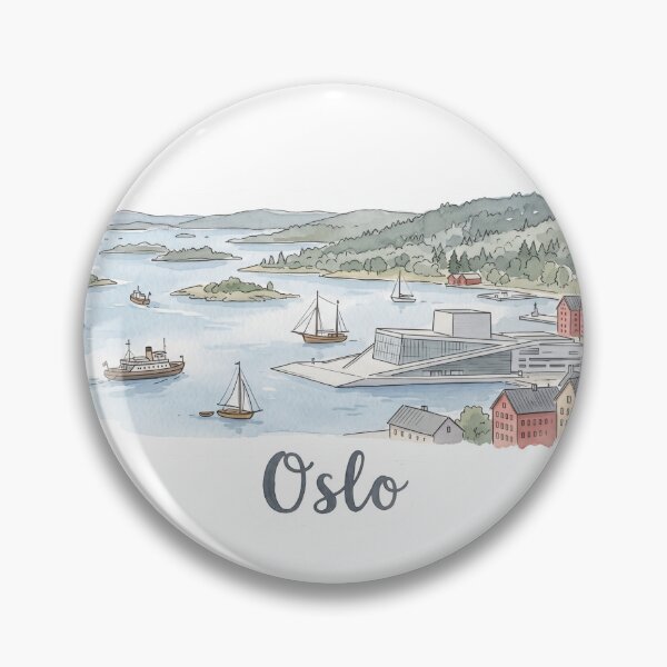 Item preview, Oslo Tjuvholmen designed and sold by M4nulas.