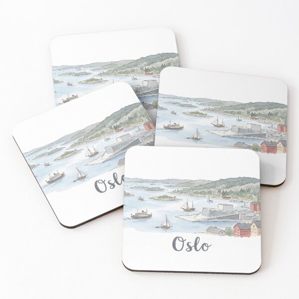 Item preview, Oslo Tjuvholmen designed and sold by M4nulas.