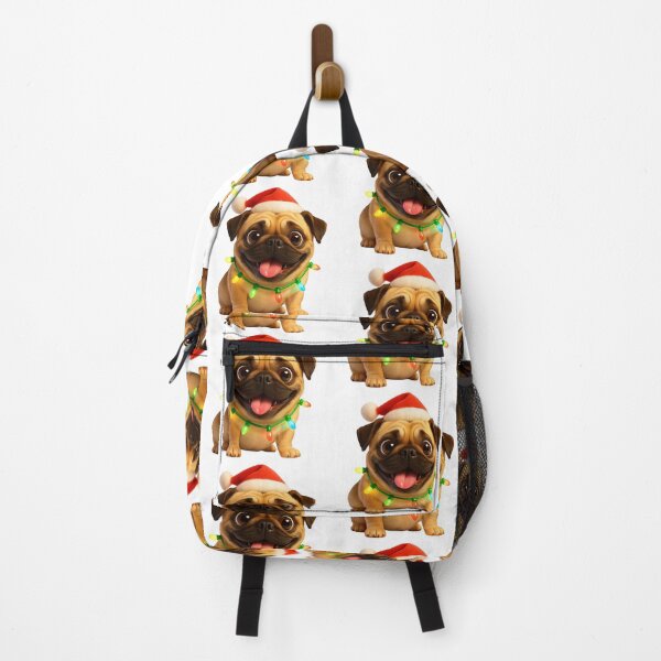 Item preview, Pug Mix Dog Christmas Cheer designed and sold by Sillytoe.