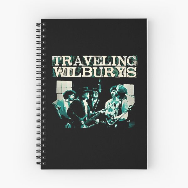 Item preview, Traveling Wilburys Retro Teal Band Graphic designed and sold by ElliottvkArt.