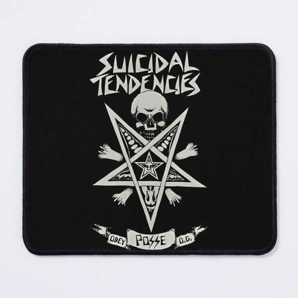 Item preview, Suicidal Tendencies Posse Skull Pentagram designed and sold by FANART ⭐ ⭐ ⭐ ⭐ ⭐.