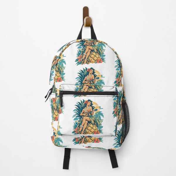 Artikelvorschau, Retro Hula Girl auf Riesen-Ananas entworfen und verkauft von Pineapple-Tree.