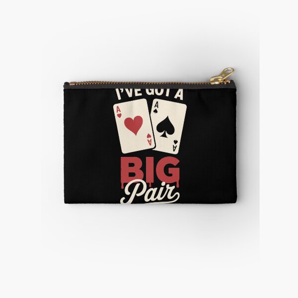 Item preview, I've Got A Big Pair – Funny Poker Player Aces Card Art designed and sold by jkrphoto.